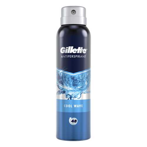 Аэрозольный дезодорант-антиперспирант Gillette Cool Wave 150мл в NL International