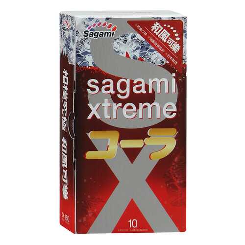 Ароматизированные презервативы Sagami Xtreme Cola 10 шт. в NL International