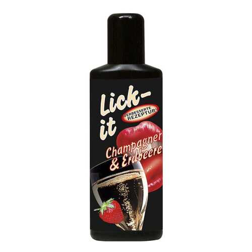 Гель-смазка Orion Lick It со вкусом клубники с шампанским 50 мл в NL International