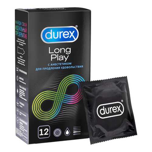 Презервативы Durex Long Play 12 шт. в NL International