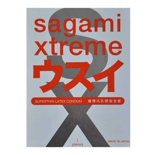 Ультратонкий презерватив Sagami Xtreme Superthin 1 шт. в NL International