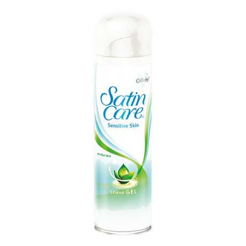 Гель для бритья Gillette Satin Care Для чувствительной кожи 200 мл в NL International