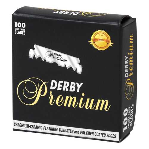 Сменные лезвия для бритья Derby Professional Barber Razor 100 шт в NL International