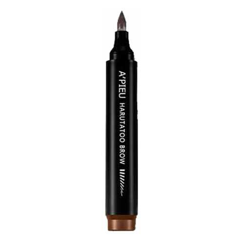 Фломастер для бровей с эффектом тату A'Pieu Harutatoo Brow, оттенок Medium Brown, 4,6 г в NL International