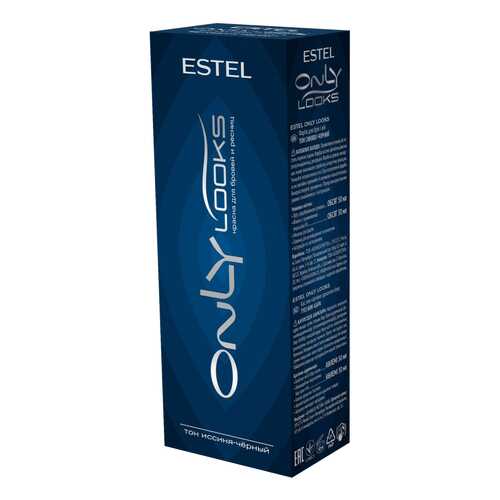 Краска для бровей Estel Professional Only looks Иссиня-черный в NL International