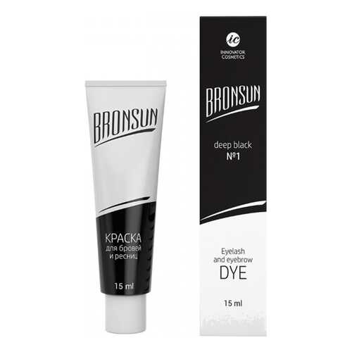 Краска для бровей Innovator Cosmetics Bronsun №1 Каштан 15 мл в NL International