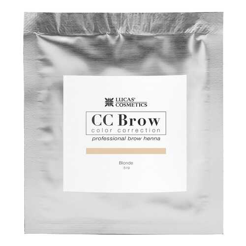 Краска для бровей LUCAS' COSMETICS CC Brow Blondie саше 5 гр в NL International
