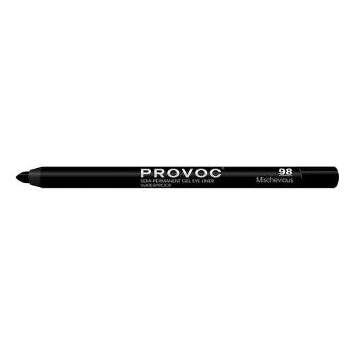 Карандаш для глаз PROVOC Gel Eye Liner Угольно-черный в NL International
