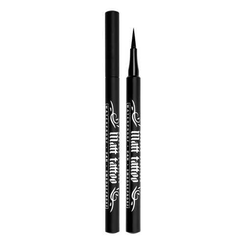 МАТОВАЯ УЛЬТРА ЧЕРНАЯ ПОДВОДКА-ФЛОМАСТЕР LUXVISAGE MATT TATTOO WATERPROOF 24H SMUDGEPROOF в NL International