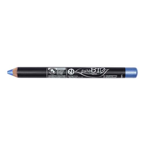 Тени в карандаше PuroBIO Eyeshadows Kingsize Pencil 12 Blu (Васильковый) 2,3 г в NL International