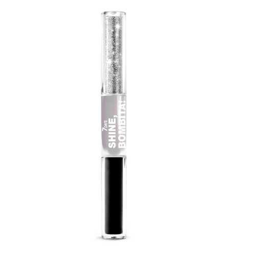 Тушь и гель-глиттер для ресниц 2-в-1 7DAYS SHINE, BOMBITA! / 506 Black, 2x1 мл в NL International