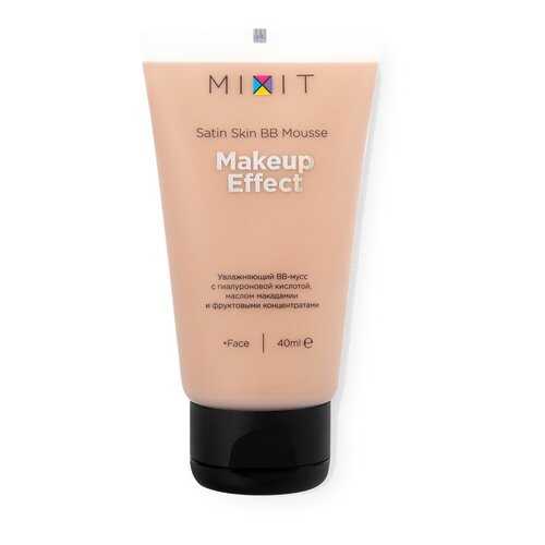 ВВ-мусс для лица Mixit SatinSkin BB Mousse Увлажняющий с гиалуроновой кислотой 40 мл в NL International