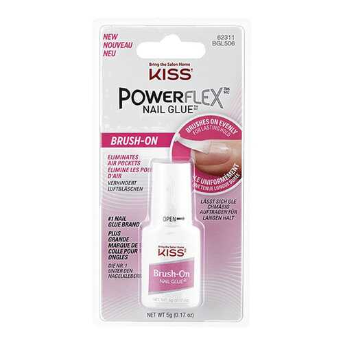 Клей-гель для ногтей Kiss Brush-on Nail Glue в NL International