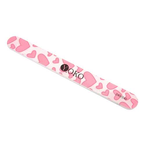 Пилка Yoko Сердца, Y SF068 P, 240/240 в NL International