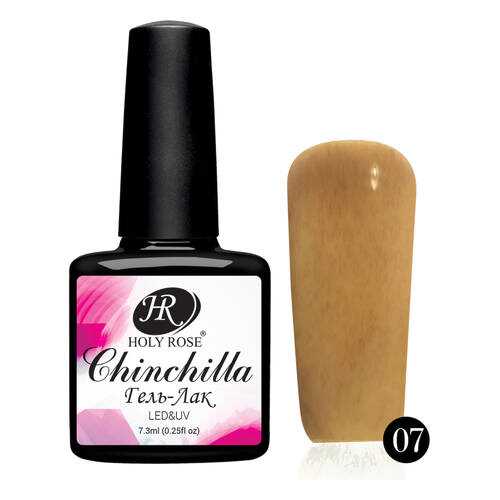 Гель-лак Holy Rose Chinchilla Персиковый №7 7,3мл в NL International