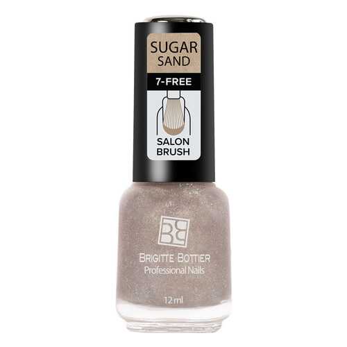 Лак Brigitte Bottier Sugar Sand тон 302 искрящийся иней, 12 мл в NL International