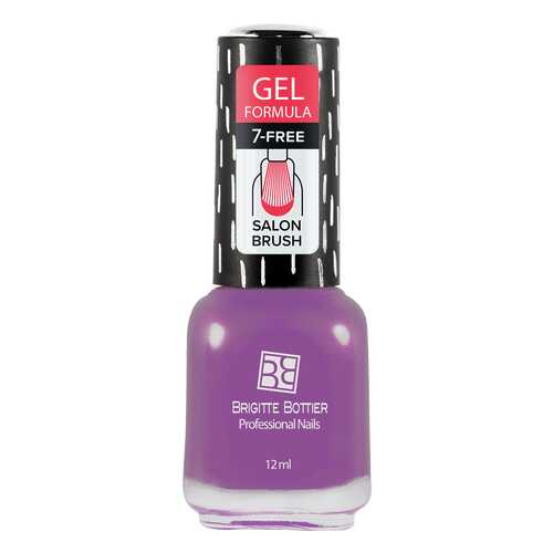 Лак с гелевым эффектом Brigitte Bottier Gel Formula тон 03 сиреневый, 12 мл в NL International