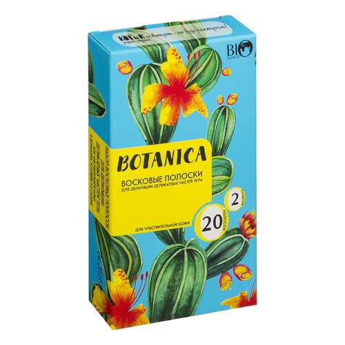 Набор для депиляции Bio World Botanica деликатных частей тела для чувствительной кожи в NL International