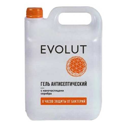 Антисептический гель для рук Evolut с наночастицами серебра 3000 мл в NL International