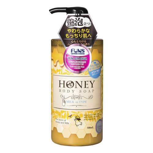 Гель для душа Funs Honey Milk 500 мл в NL International