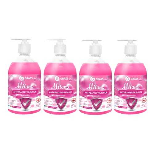 Жидкое мыло антибактериальное Grass Milana Fruit bubbles 500мл - 4 шт в NL International
