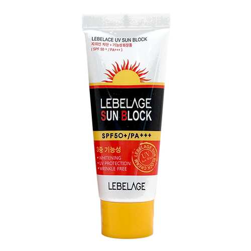 Солнцезащитное средство Lebelage UV Sun Block SPF50+/ PA+++ 30 мл в NL International
