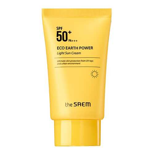 Солнцезащитное средство The Saem Eco Earth Power Light Sun Cream 50 мл в NL International