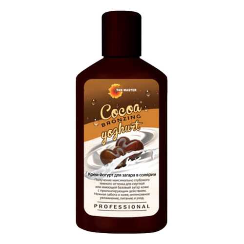 Средство для солярия Tan Master Cocoa Bronzing Yoghurt 120 мл в NL International