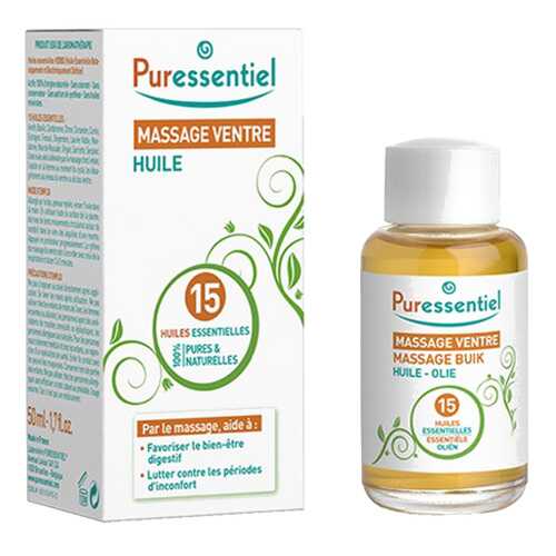 Комплекс масел Puressentiel для массажа живота, 15 эфирных масел, 50 мл в NL International
