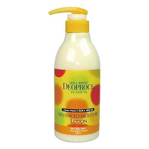 Лосьон для тела Deoproce Well-being Body & Face Advanced Moisture Lotion в NL International
