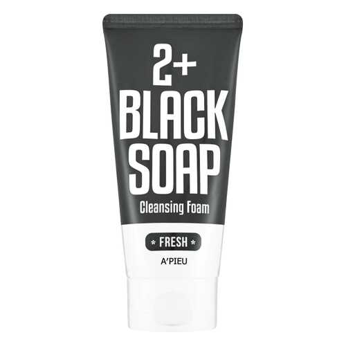 Пенка для умывания A'PIEU Fresh Blacksoap 2+ Cleansing Foam 130мл в NL International