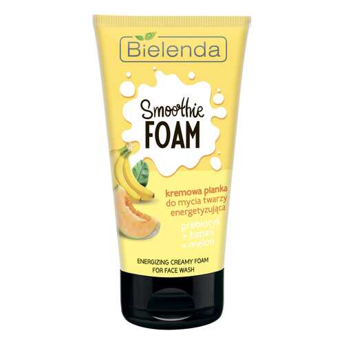 Пенка для умывания Bielenda SMOOTHIE CREAM/CARE Пребиотик + Банан + Дыня 195683 135 г в NL International