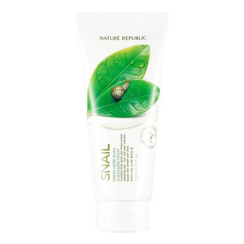 Пенка для умывания FRESH HERB SNAIIL CLEANSING FOAM 170мл в NL International