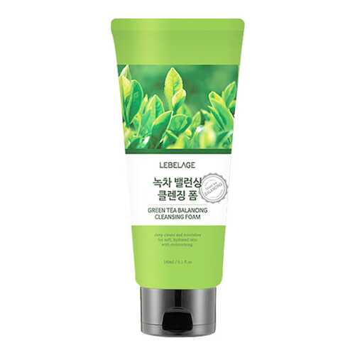 Пенка для умывания Lebelage Green Tea Balancing Cleansing Foam180 мл в NL International