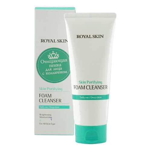 Пенка для умывания очищающая Royal Skin Foam Cleanser с коллагеном 150 мл в NL International
