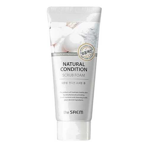 Пенка для умывания The Saem Natural Condition Scrub Foam Deep Pore Cleansing 150 мл в NL International