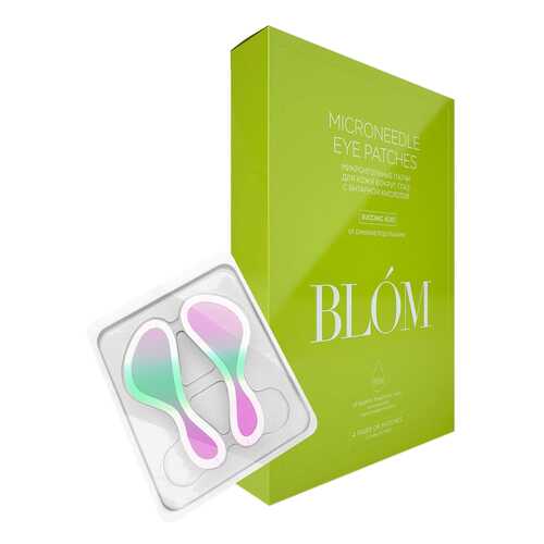 Патчи для глаз BLOM Microneedle Eye Patches Succinic Acid 4 шт в NL International