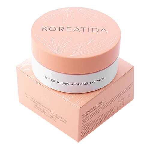 Патчи для глаз KOREATIDA Peptide & Ruby 60 шт в NL International