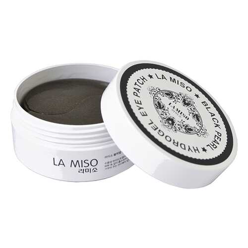 Патчи для глаз LA MISO Black Pearl Hydrogel Eye Patch 60 шт в NL International