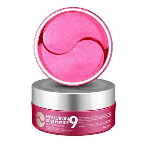 Патчи с пептидами и болгарской розой MEDI-PEEL Hyaluron Rose Peptide 9 Ampoule Eye Patch в NL International