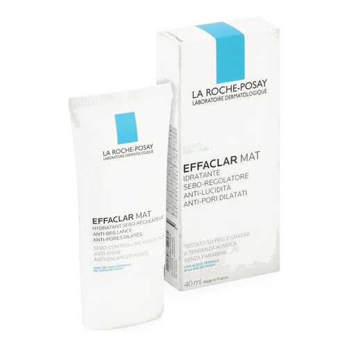 Эмульсия La Roche-Posay Effaclar Mat увлажняющая, матирующая, себорегулирующая, 40 мл в NL International