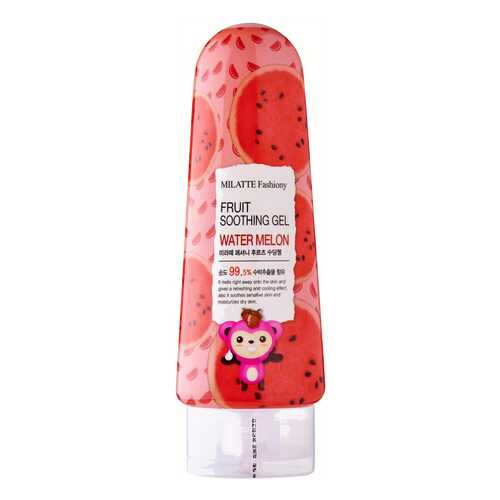 Гель для лица MILATTE Fashiony Fruit Soothing Gel Water Melon 200 мл в NL International