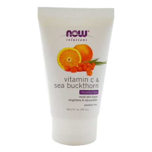 Крем для лица Now Foods С витамином С и облепихой 59 мл в NL International