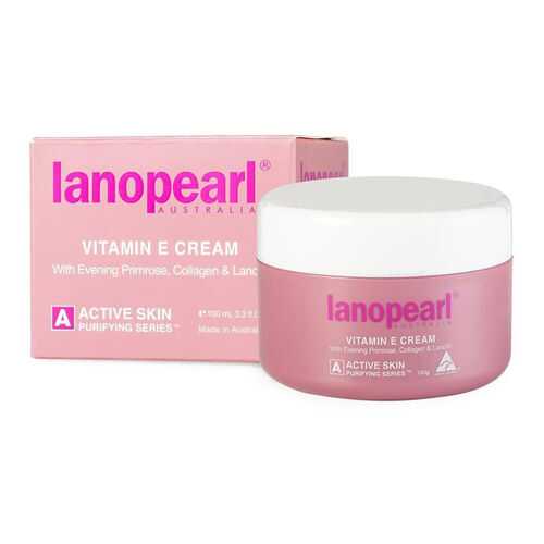 Lanopearl Крем с маслом вечерней примулы, коллагеном и ланолином Vitamin E, 100 мл в NL International