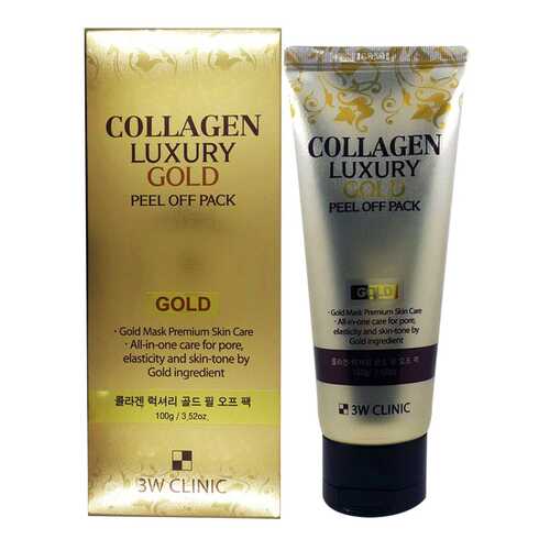 Маска для лица 3W Clinic Collagen & Luxury Gold Peel Off Pack 100 г в NL International