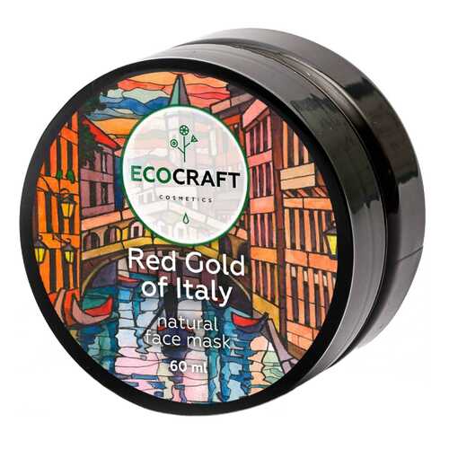 Маска для лица Ecocraft Natural Face Mask Red gold of Italy 60 мл в NL International