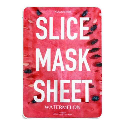 Маска для лица KOCOSTAR Waterlemon Slice Mask Sheet 20 мл в NL International