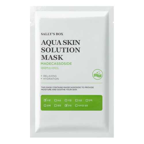 Маска для лица Sally's Box Aqua Skin Solution Mask Madecassoside 22 мл в NL International