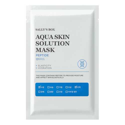 Маска для лица Sally's Box Aqua Skin Solution Mask Peptide 22 мл в NL International