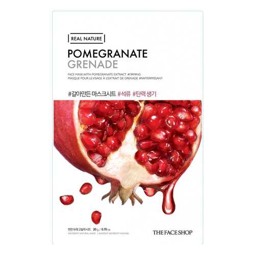 Маска для лица The Face Shop Real Nature Pomegranate Face Mask 20 г в NL International